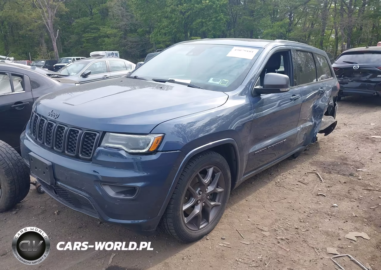 2021 Jeep Grand Cherokee 80Th Anniversary 4X4 VIN:1C4RJFBG7MC748363 - 2