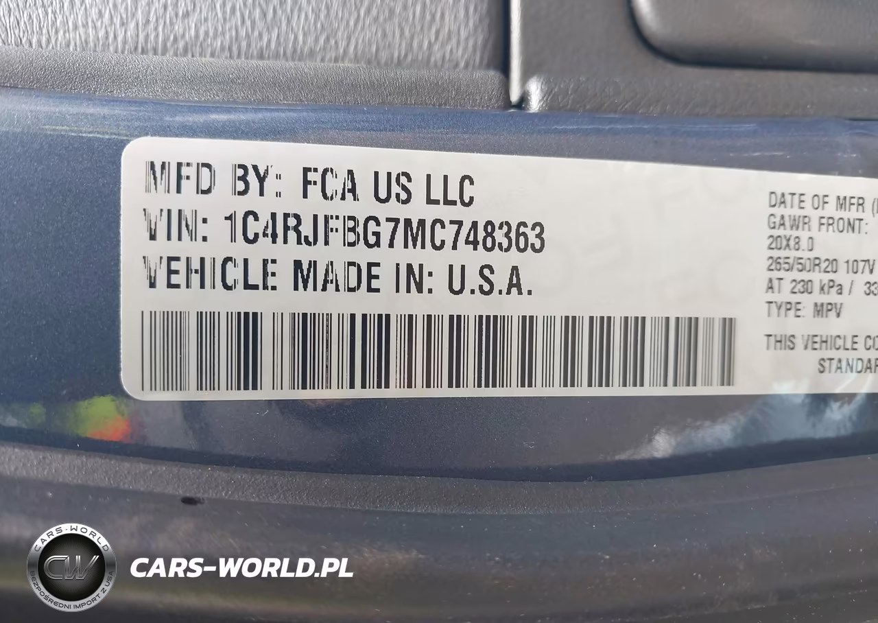 2021 Jeep Grand Cherokee 80Th Anniversary 4X4 VIN:1C4RJFBG7MC748363 - 9