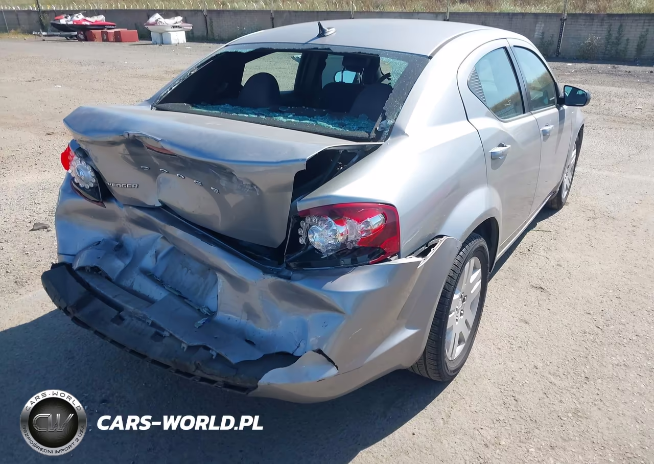 2014 Dodge Avenger Se VIN:1C3CDZAB1EN215410 - 4