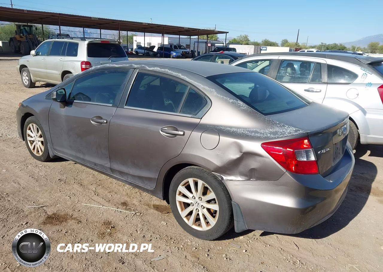 2012 Honda Civic Ex VIN:2HGFB2F83CH539873 - 3