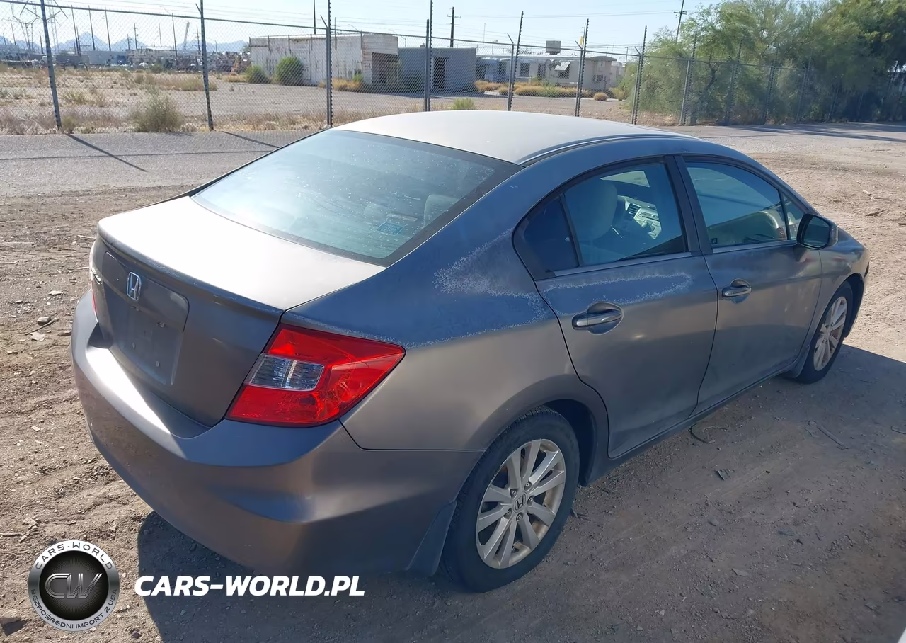 2012 Honda Civic Ex VIN:2HGFB2F83CH539873 - 4
