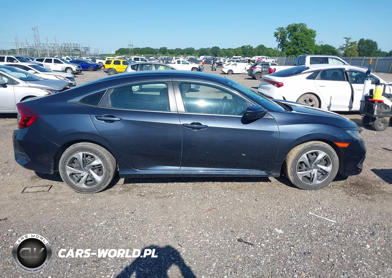 2020 Honda Civic Lx VIN:2HGFC2F62LH566235 - 13