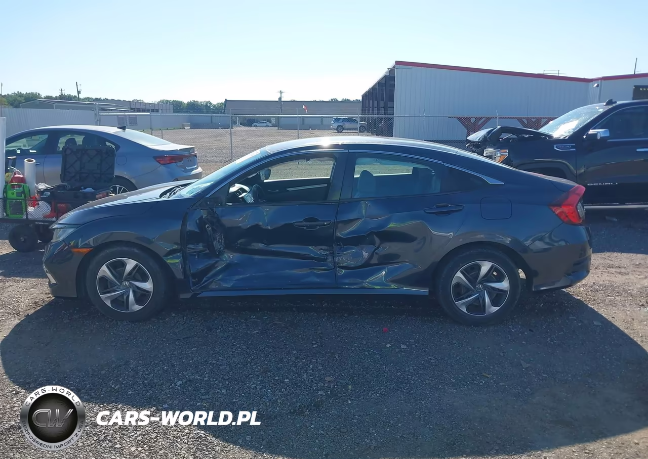 2020 Honda Civic Lx VIN:2HGFC2F62LH566235 - 14