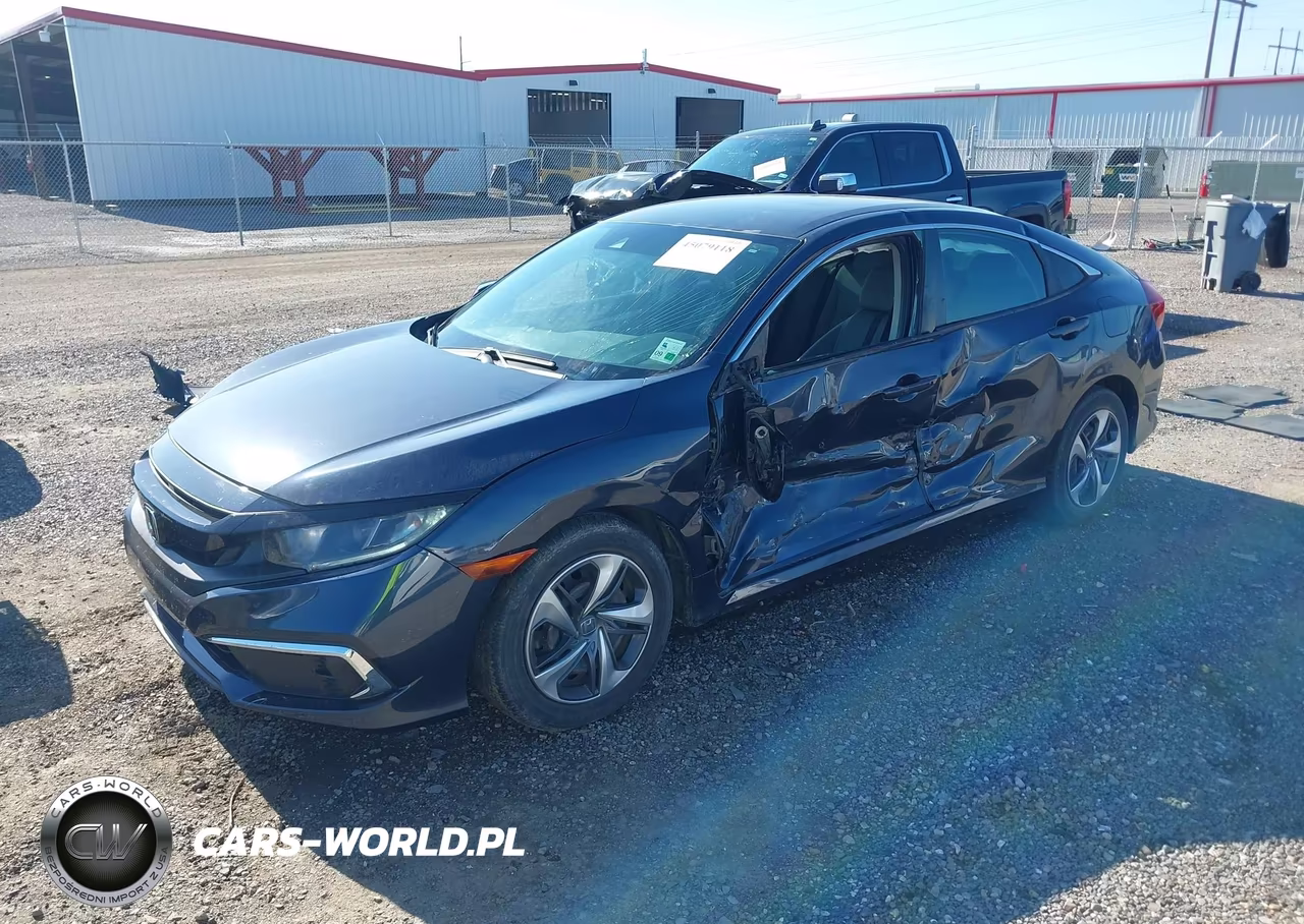 2020 Honda Civic Lx VIN:2HGFC2F62LH566235 - 2