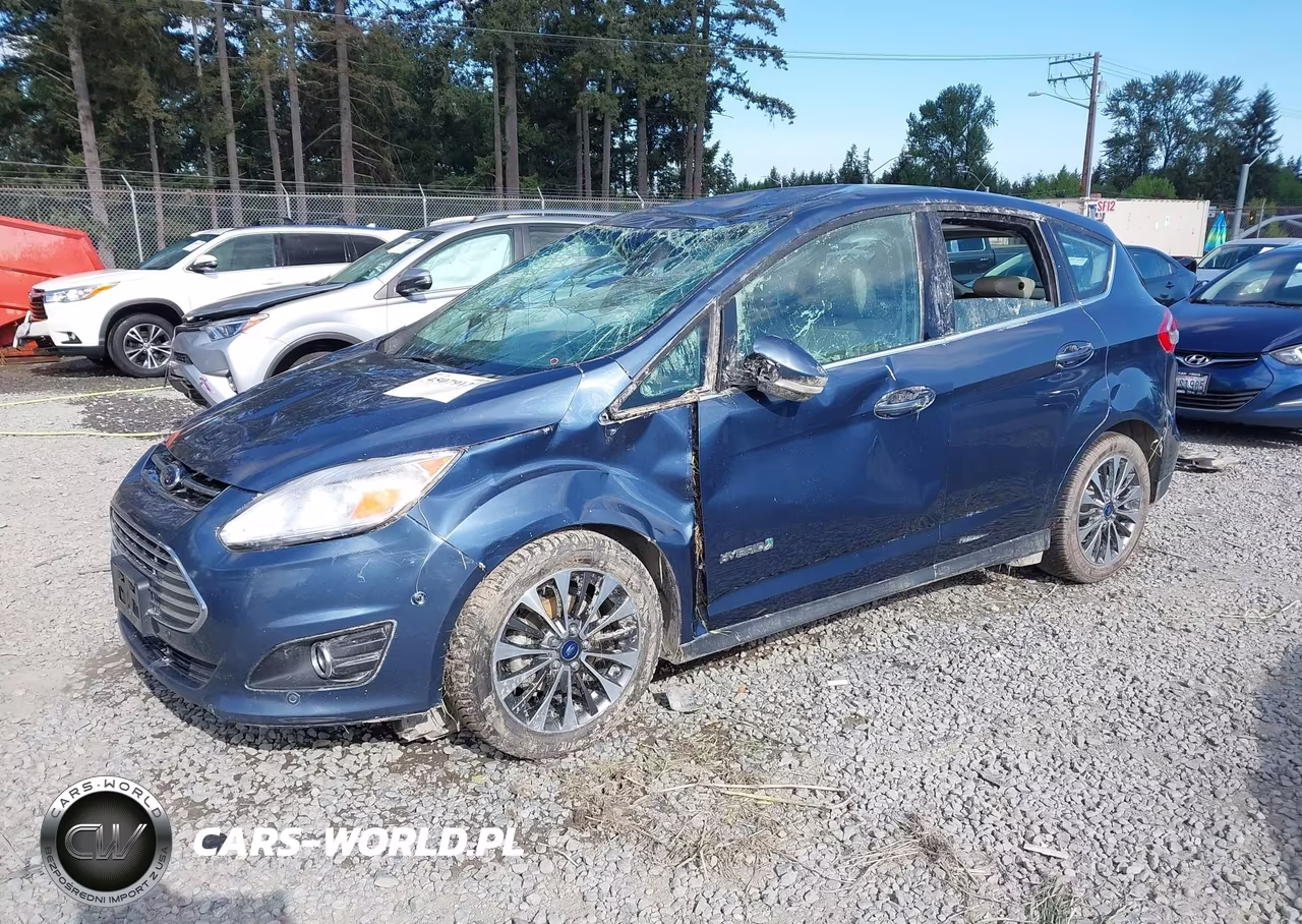 2018 Ford C-Max Hybrid Titanium VIN:1FADP5DU7JL105583 - 2