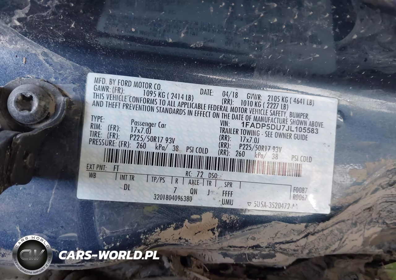 2018 Ford C-Max Hybrid Titanium VIN:1FADP5DU7JL105583 - 9