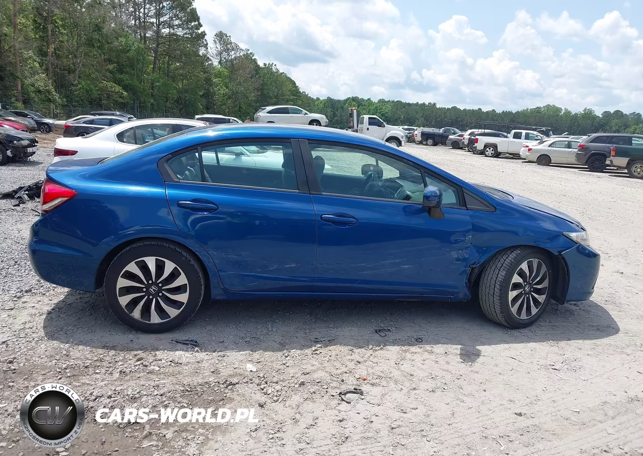 2015 Honda Civic Lx VIN:19XFB2F58FE029314 - 13