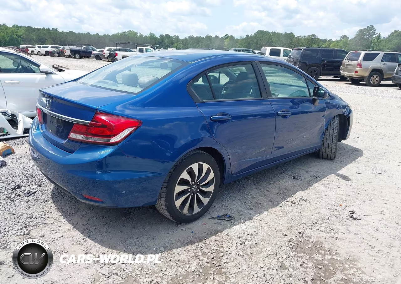 2015 Honda Civic Lx VIN:19XFB2F58FE029314 - 4