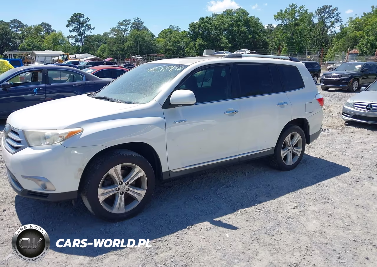2012 Toyota Highlander Limited V6 VIN:5TDYK3EH4CS086184 - 2