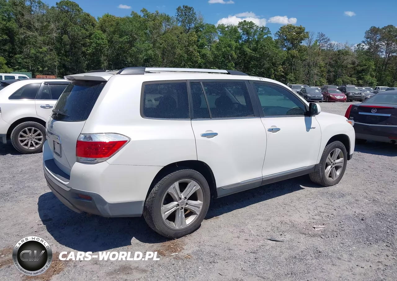 2012 Toyota Highlander Limited V6 VIN:5TDYK3EH4CS086184 - 4