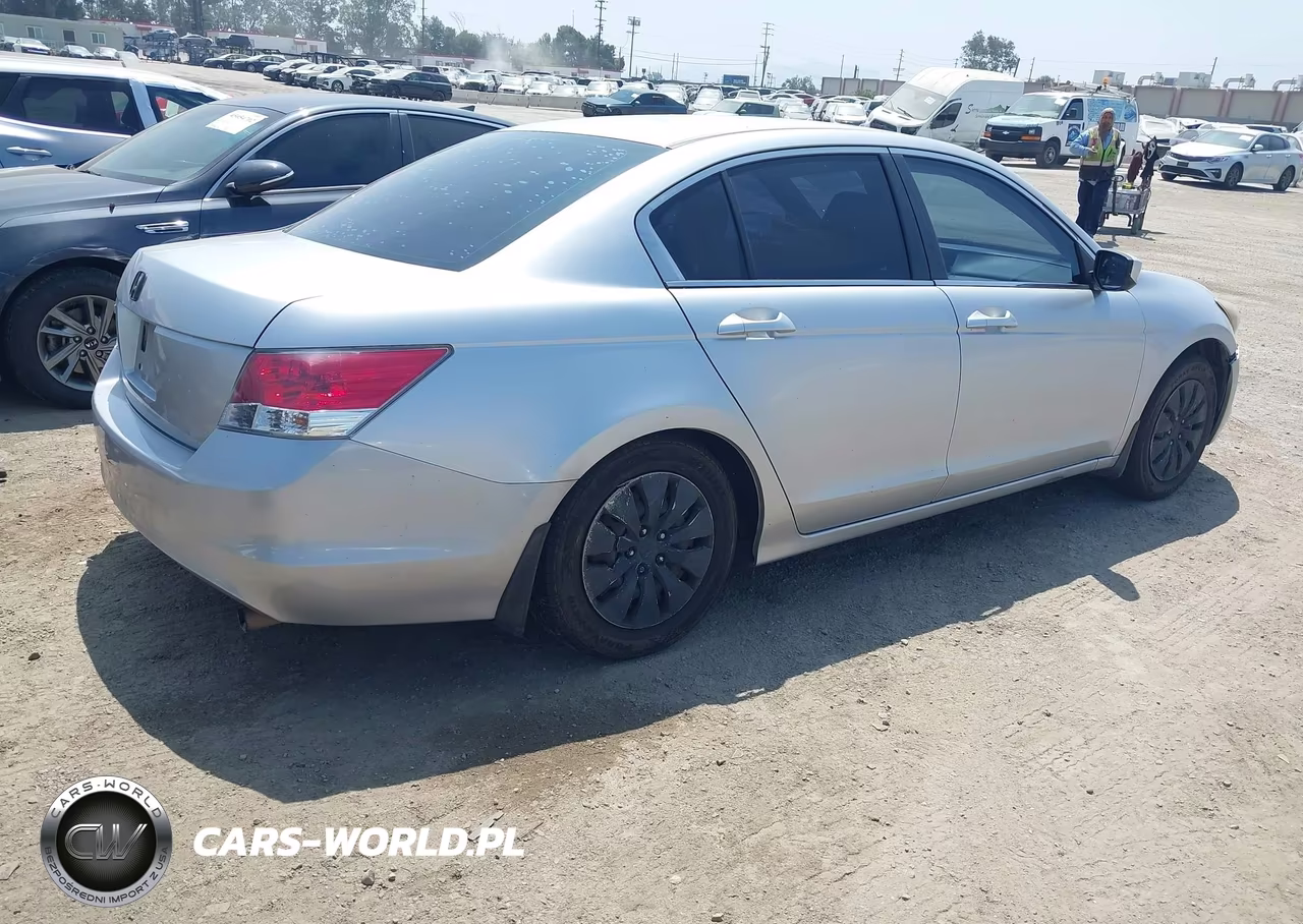 2010 Honda Accord 2.4 Lx VIN:1HGCP2F34AA153726 - 4