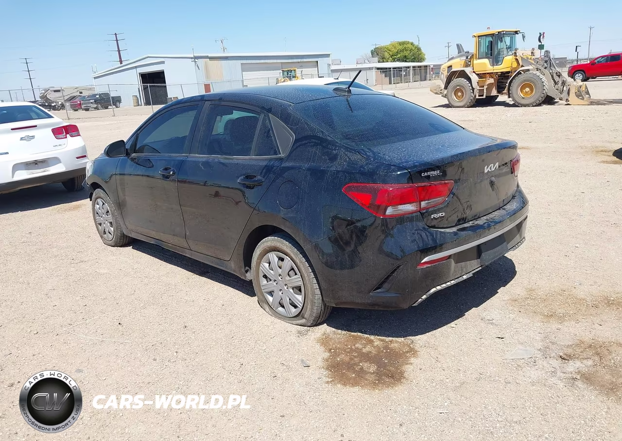 2023 Kia Rio Lx VIN:3KPA24AD1PE562062 - 3