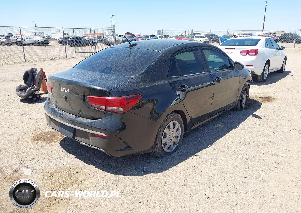 2023 Kia Rio Lx VIN:3KPA24AD1PE562062 - 4