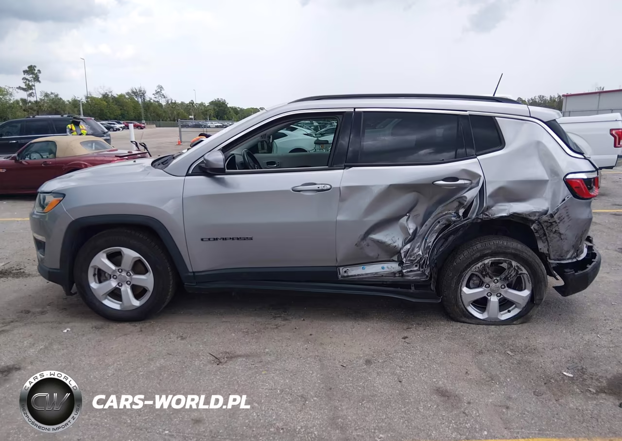 2019 Jeep Compass Latitude Fwd VIN:3C4NJCBB7KT851866 - 14