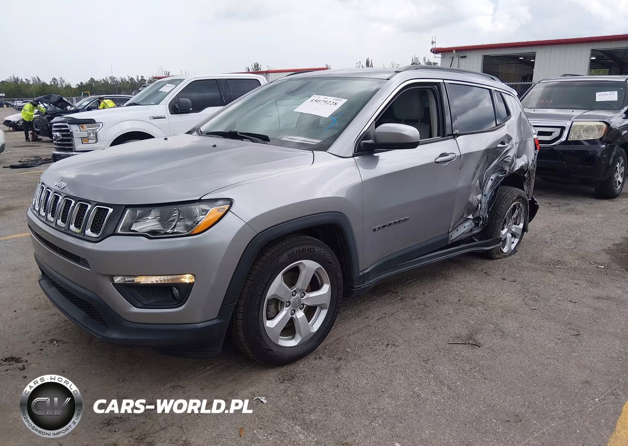 2019 Jeep Compass Latitude Fwd VIN:3C4NJCBB7KT851866 - 2