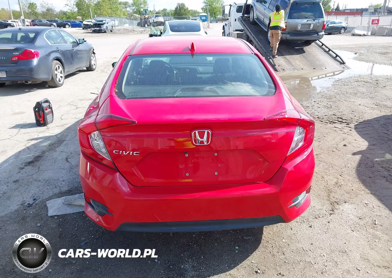 2018 Honda Civic Ex VIN:2HGFC2F88JH519788 - 16