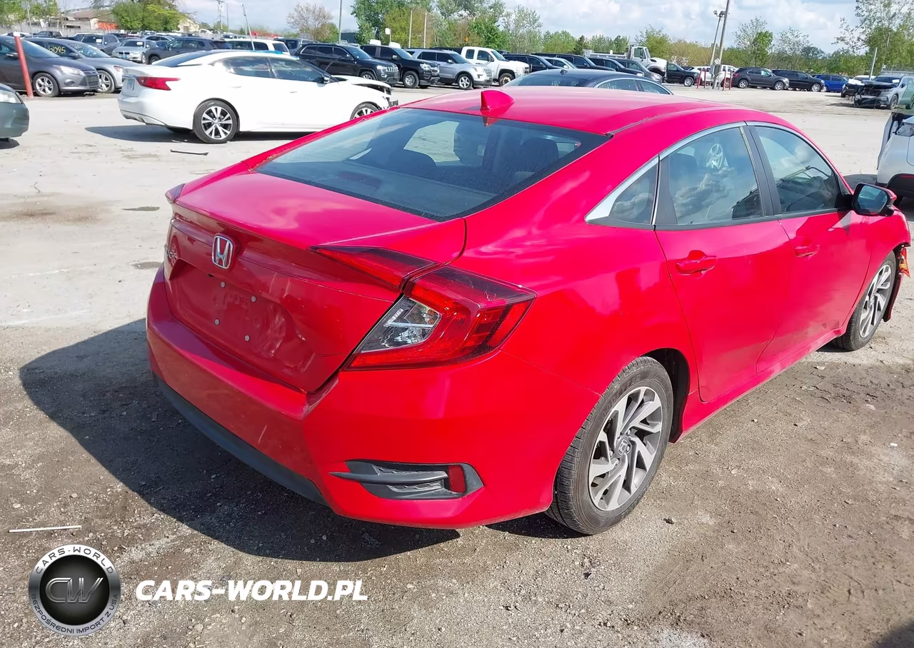 2018 Honda Civic Ex VIN:2HGFC2F88JH519788 - 4