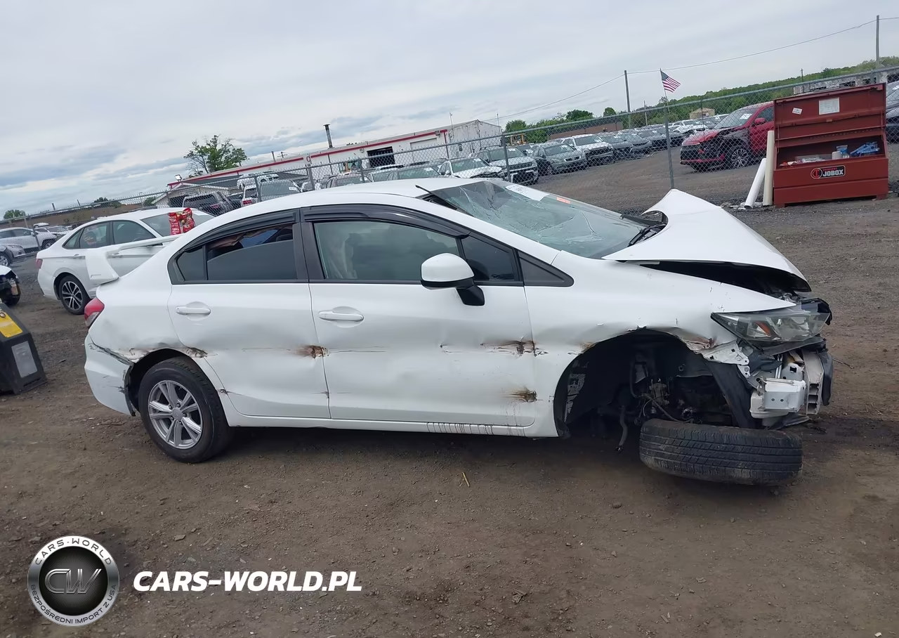 2013 Honda Civic Lx VIN:19XFB2F54DE227093 - 13