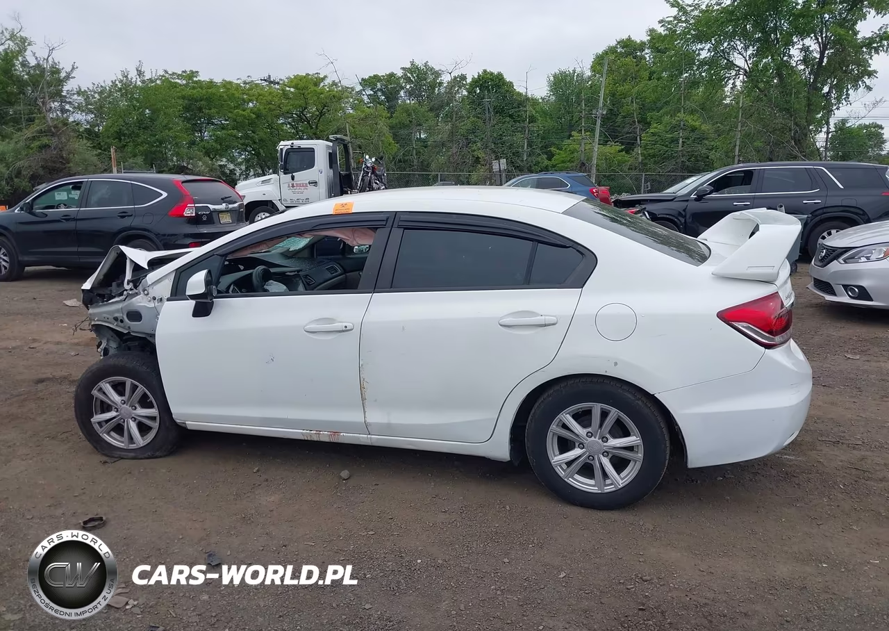 2013 Honda Civic Lx VIN:19XFB2F54DE227093 - 14