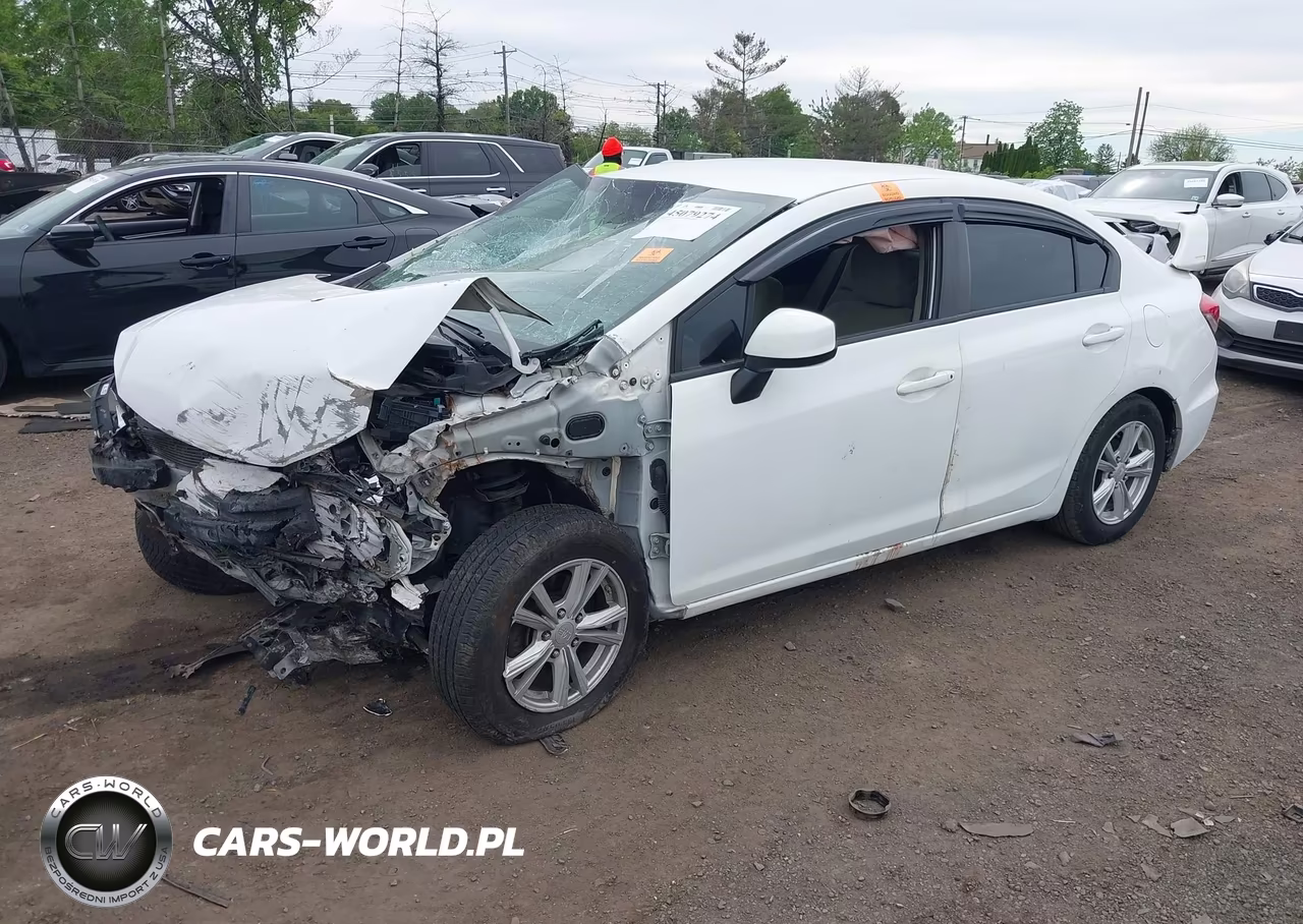 2013 Honda Civic Lx VIN:19XFB2F54DE227093 - 2