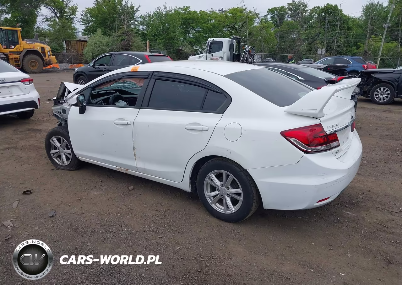 2013 Honda Civic Lx VIN:19XFB2F54DE227093 - 3