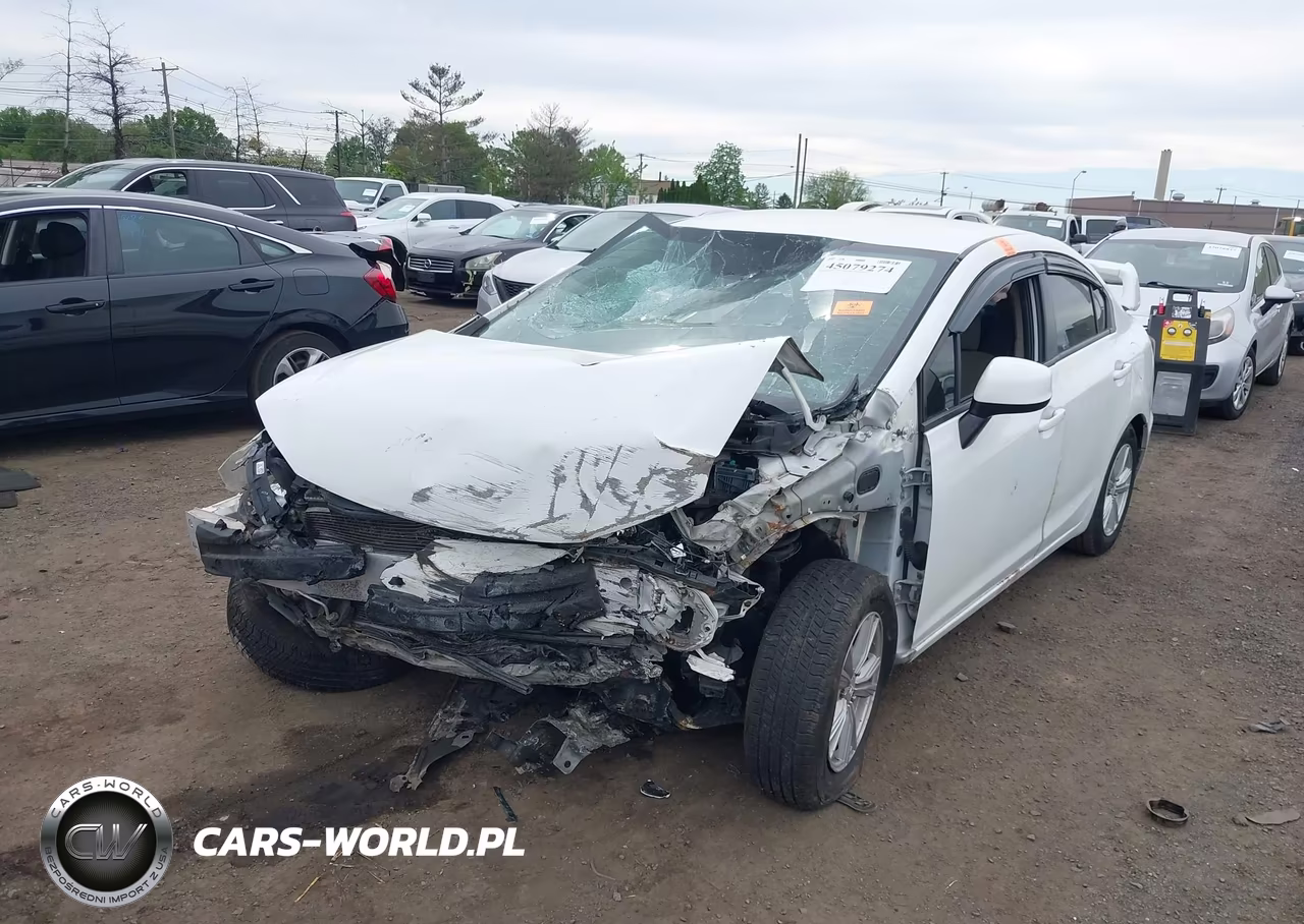 2013 Honda Civic Lx VIN:19XFB2F54DE227093 - 6