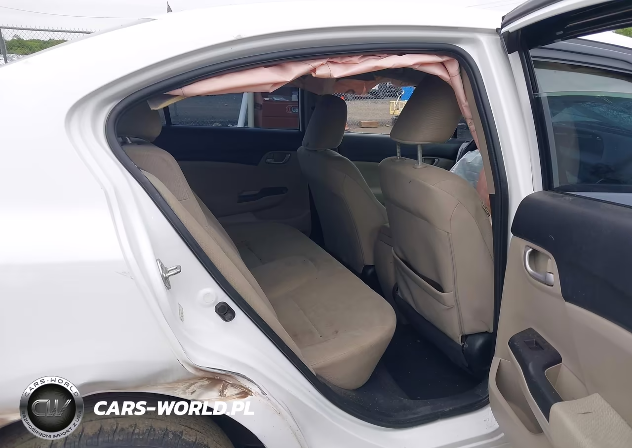 2013 Honda Civic Lx VIN:19XFB2F54DE227093 - 8