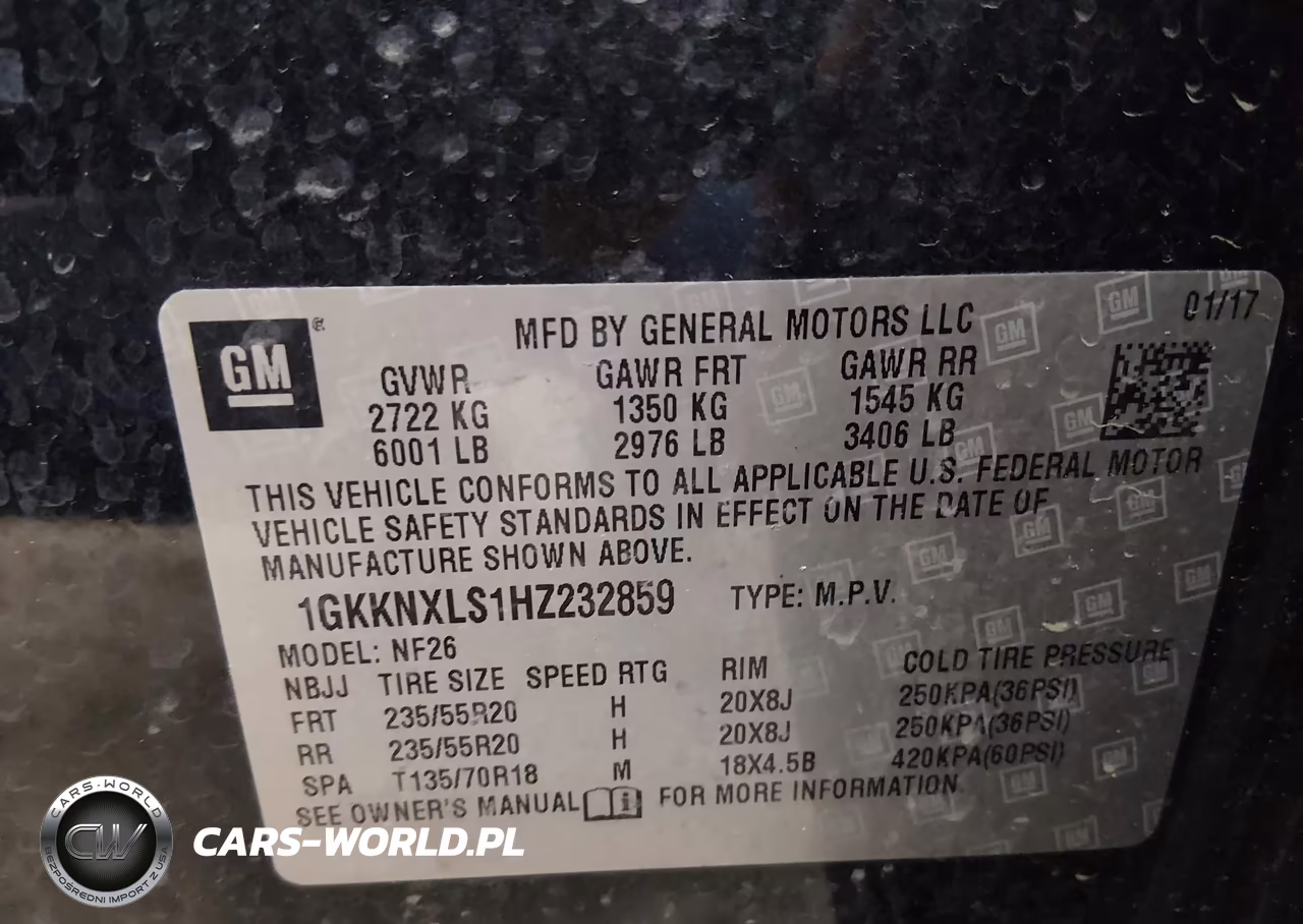 2017 GMC Acadia Denali VIN:1GKKNXLS1HZ232859 - 9