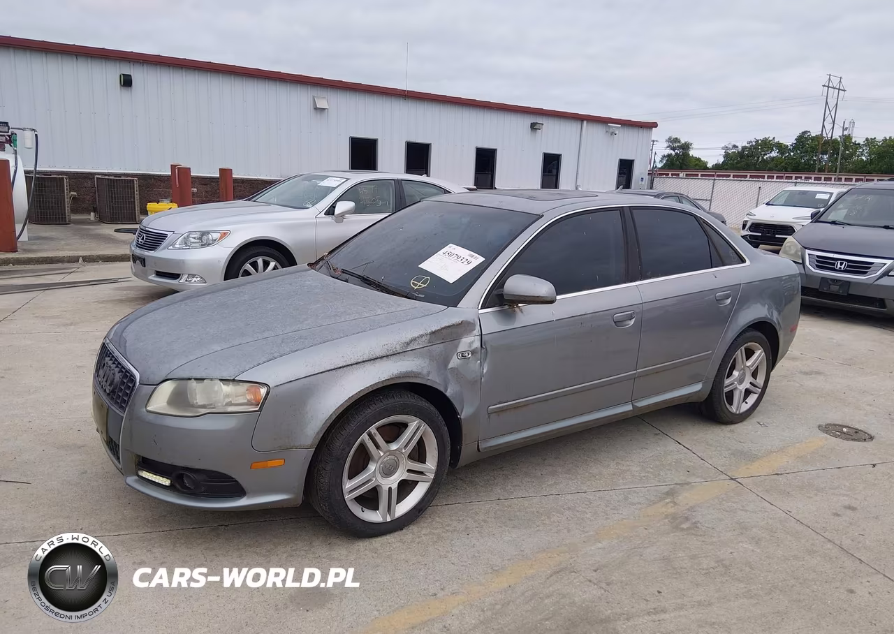 2008 Audi A4 2.0T VIN:WAUAF78E98A041922 - 2