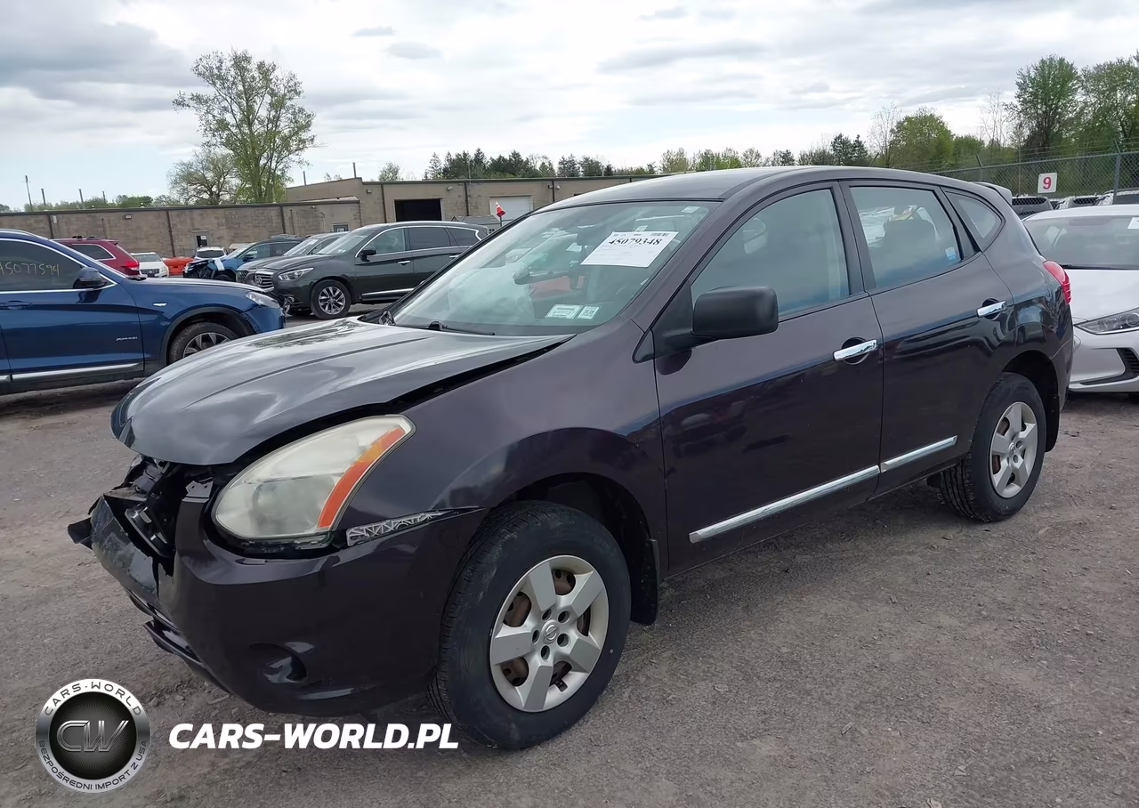 2013 Nissan Rogue S VIN:JN8AS5MV7DW627643 - 2