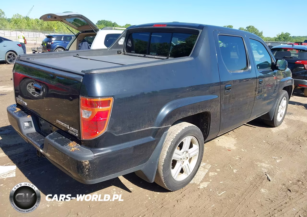 2012 Honda Ridgeline Rtl VIN:5FPYK1F54CB458059 - 4