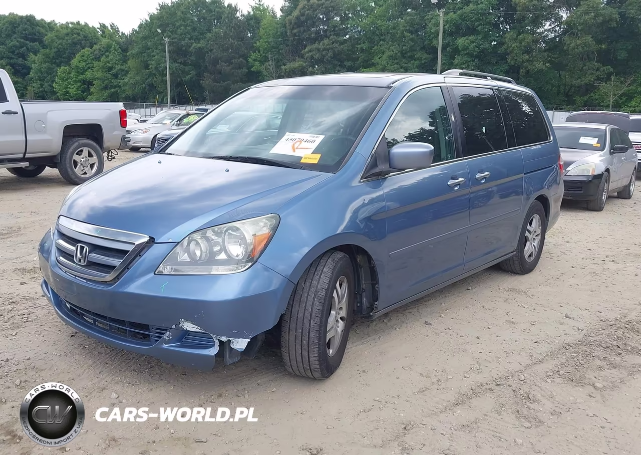 2006 Honda Odyssey Ex-L VIN:5FNRL38706B123728 - 2