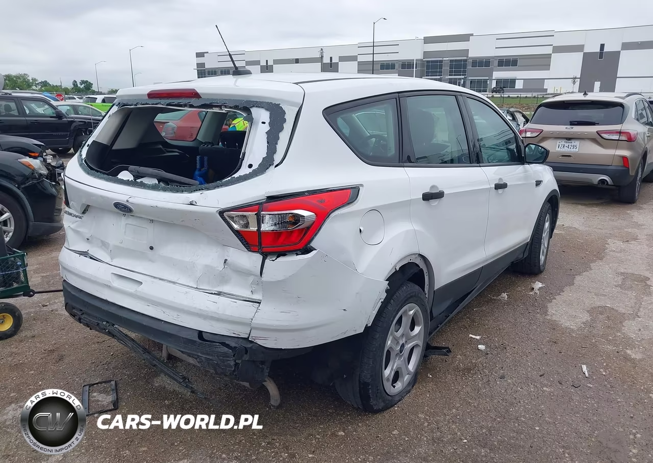 2018 Ford Escape S VIN:1FMCU0F76JUB72321 - 4