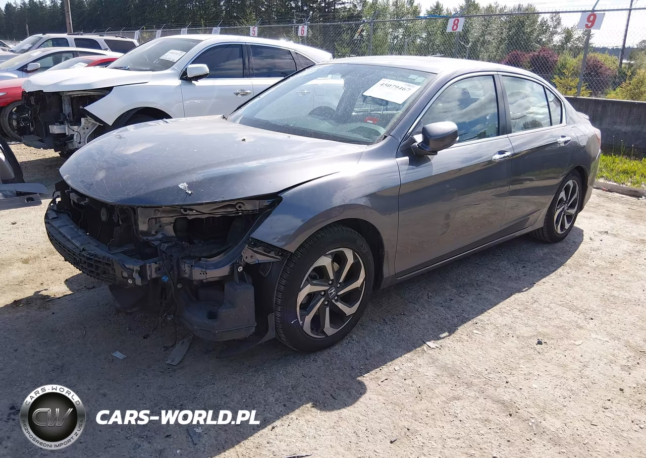 2016 Honda Accord Ex-L VIN:1HGCR2F87GA187190 - 2