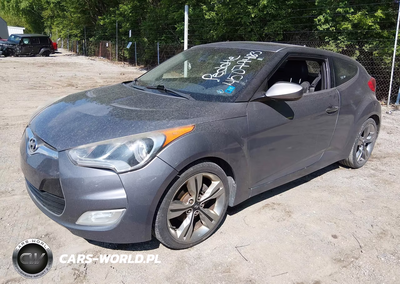 2012 Hyundai Veloster Base W-Black VIN:KMHTC6AD0CU073872 - 2