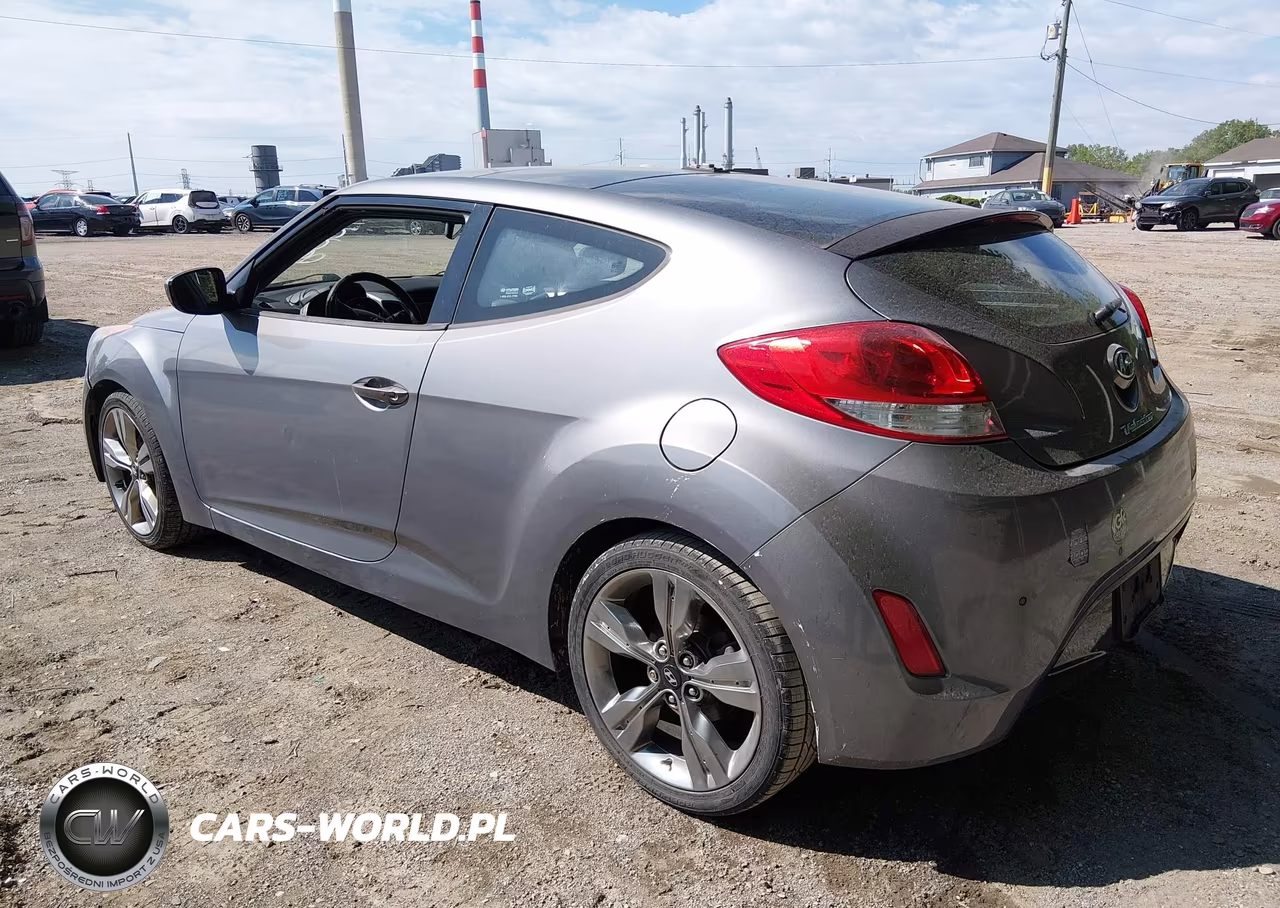 2012 Hyundai Veloster Base W-Black VIN:KMHTC6AD0CU073872 - 3