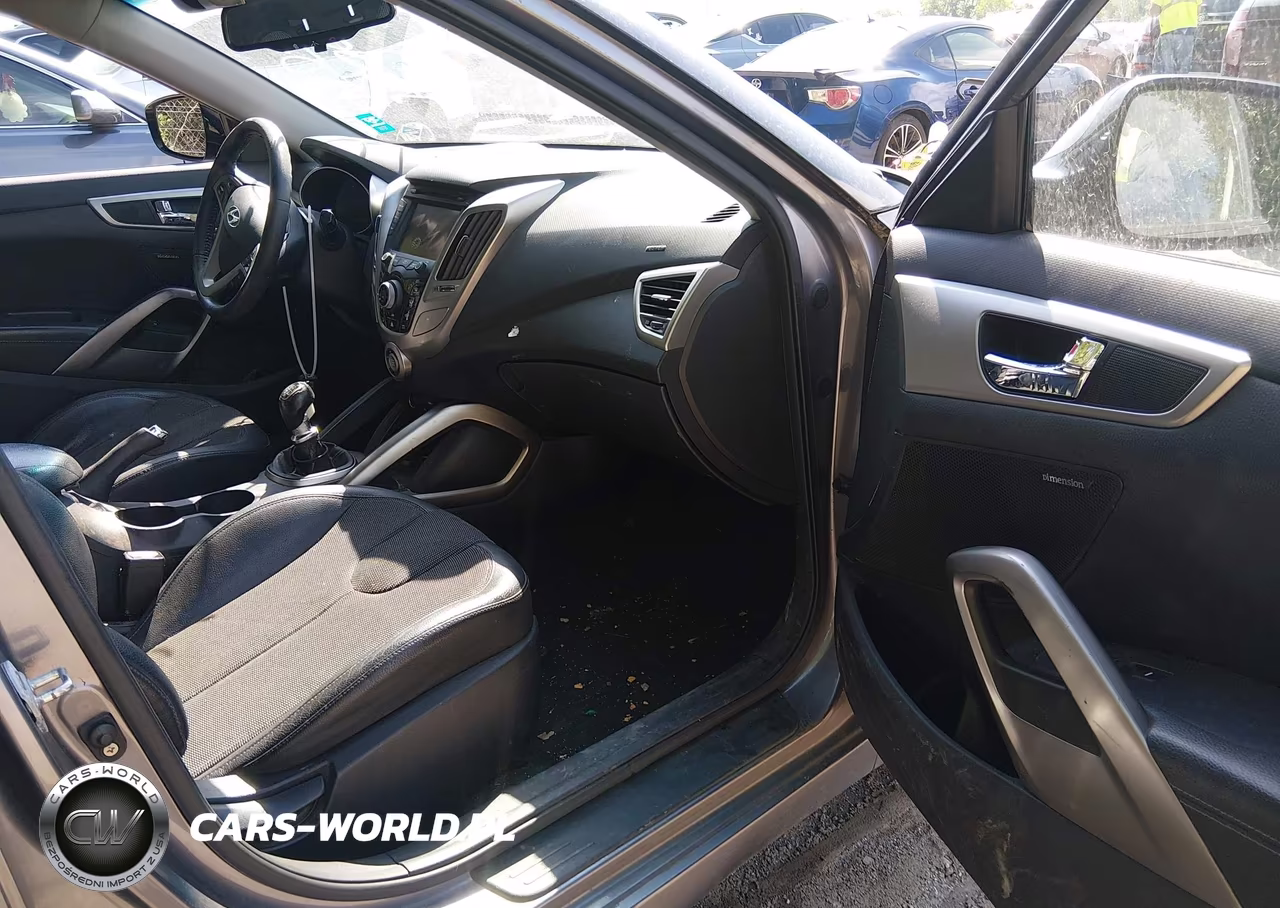2012 Hyundai Veloster Base W-Black VIN:KMHTC6AD0CU073872 - 5