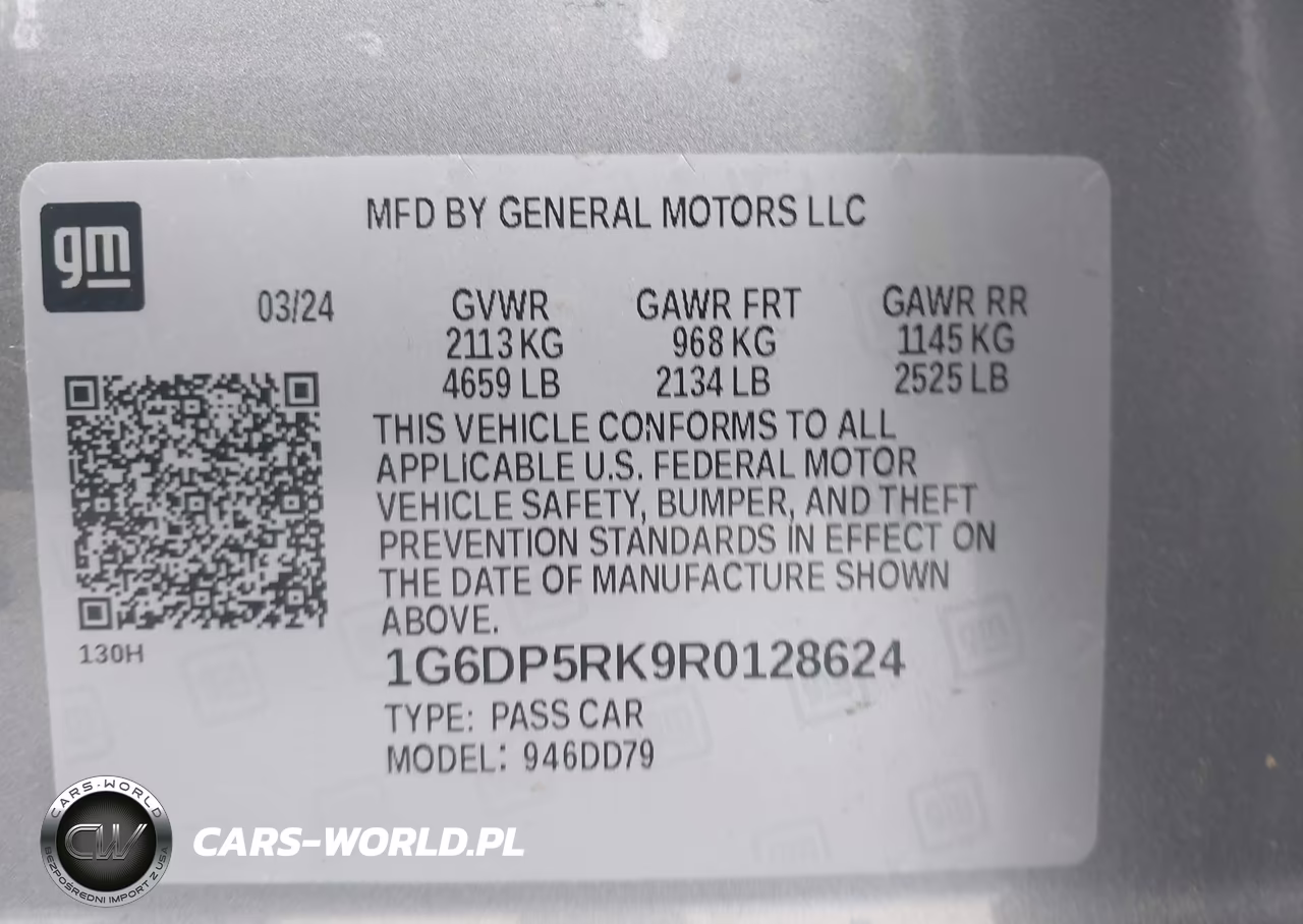 2024 Cadillac Ct5 Sport VIN:1G6DP5RK9R0128624 - 9