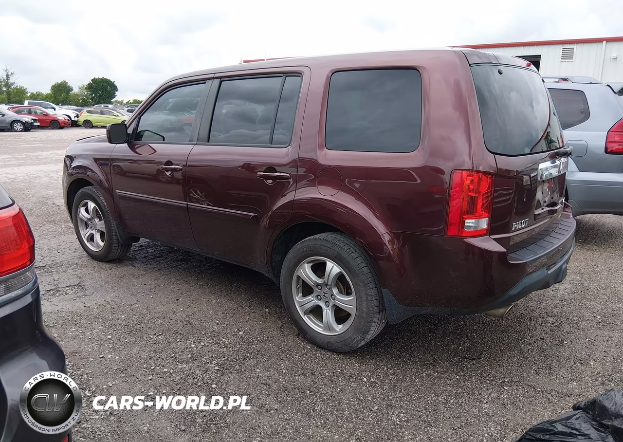 2014 Honda Pilot Ex-L VIN:5FNYF4H52EB040503 - 3