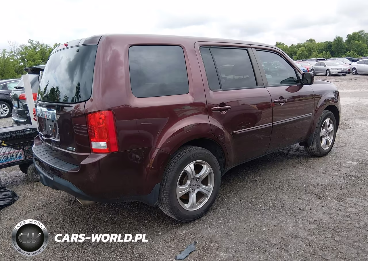 2014 Honda Pilot Ex-L VIN:5FNYF4H52EB040503 - 4