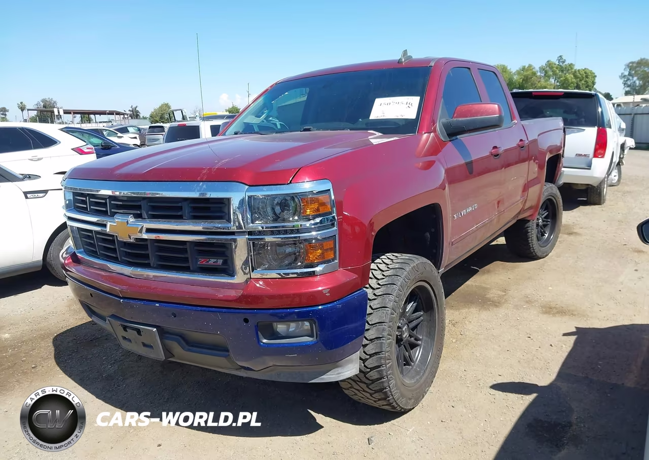 2015 Chevrolet Silverado 1500 2Lt VIN:1GCVKREC8FZ330075 - 2