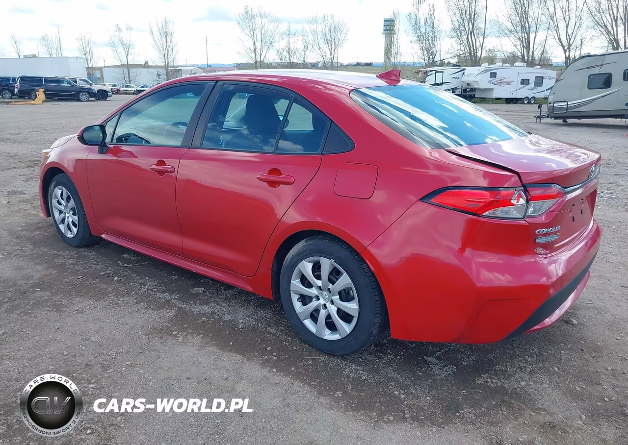2021 Toyota Corolla Le VIN:5YFEPMAE9MP234099 - 3