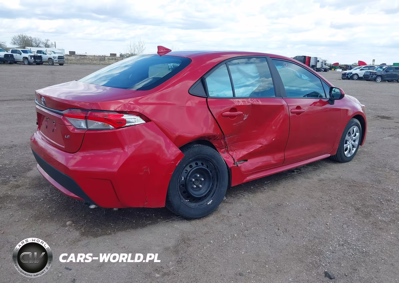2021 Toyota Corolla Le VIN:5YFEPMAE9MP234099 - 4