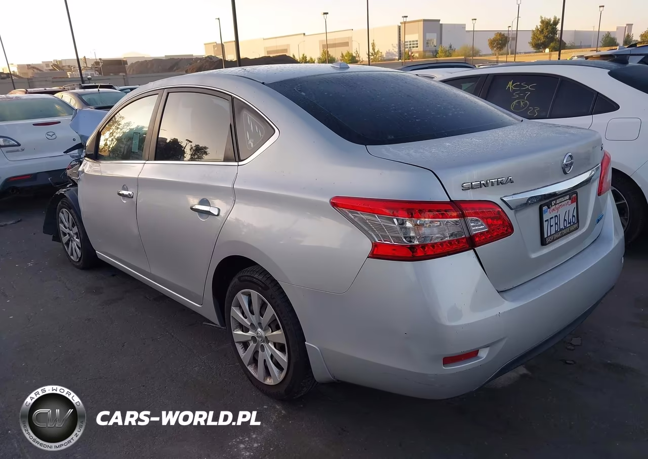 2014 Nissan Sentra Sv VIN:3N1AB7AP7EL621364 - 3