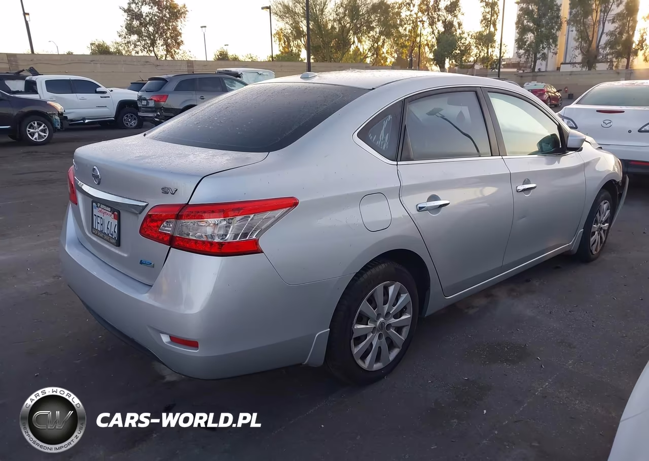 2014 Nissan Sentra Sv VIN:3N1AB7AP7EL621364 - 4
