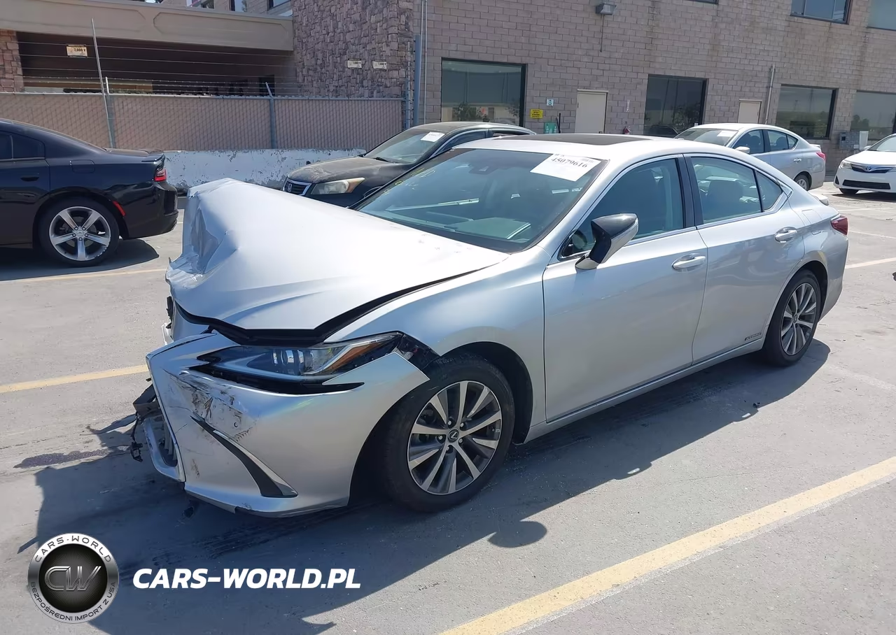 2020 Lexus Es 300H VIN:58AD21B10LU005210 - 2