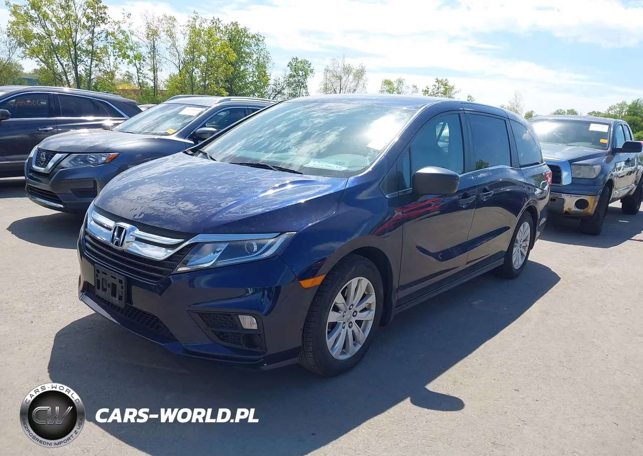 2019 Honda Odyssey Lx VIN:5FNRL6H29KB124117 - 2