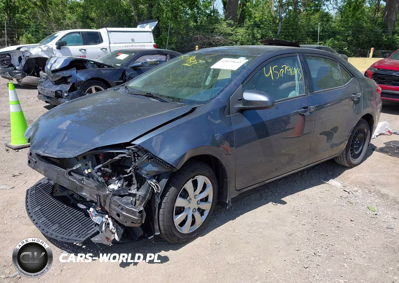 2016 Toyota Corolla Le VIN:2T1BURHE5GC644644 - 2