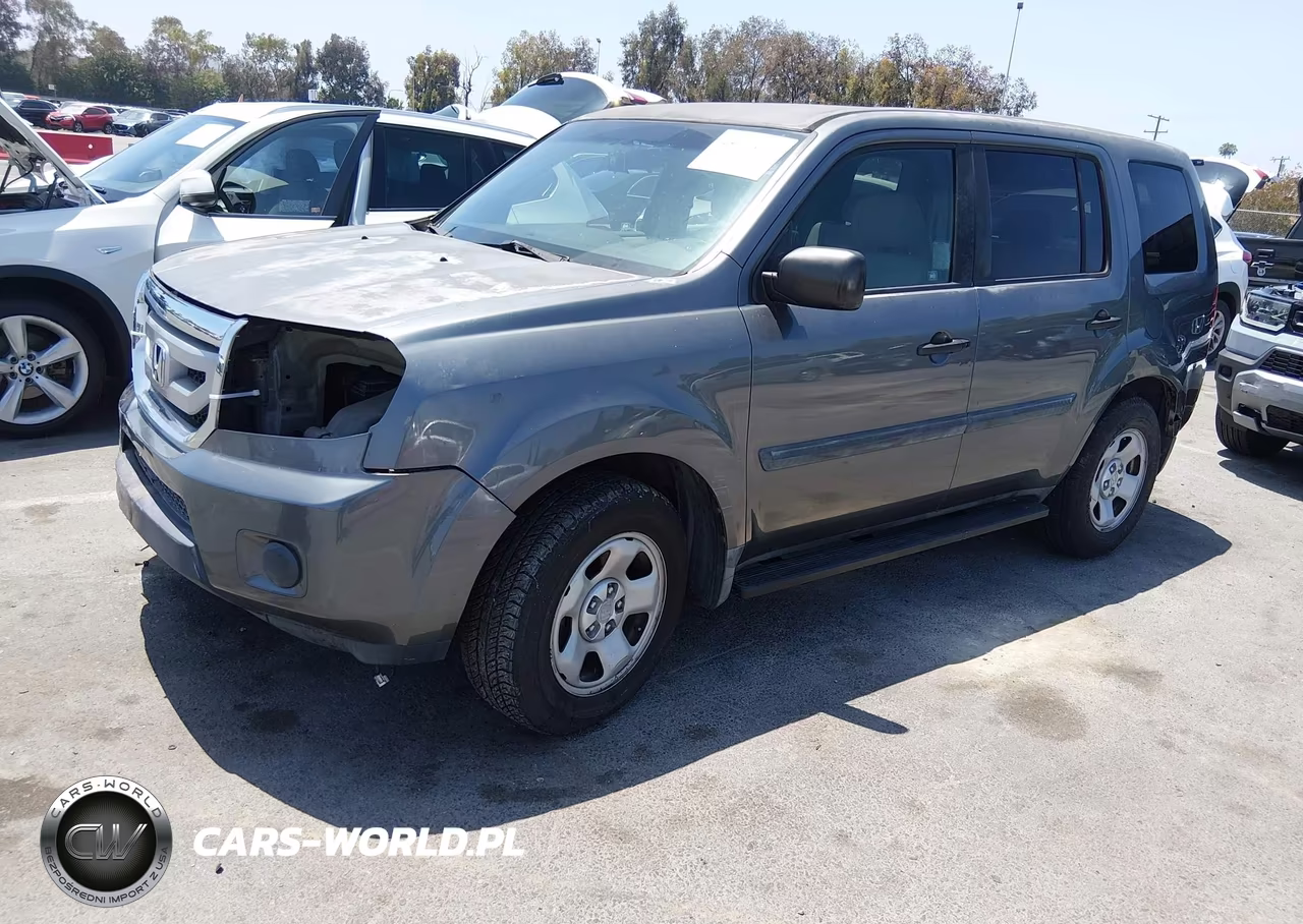 2011 Honda Pilot Lx VIN:5FNYF3H20BB007642 - 2