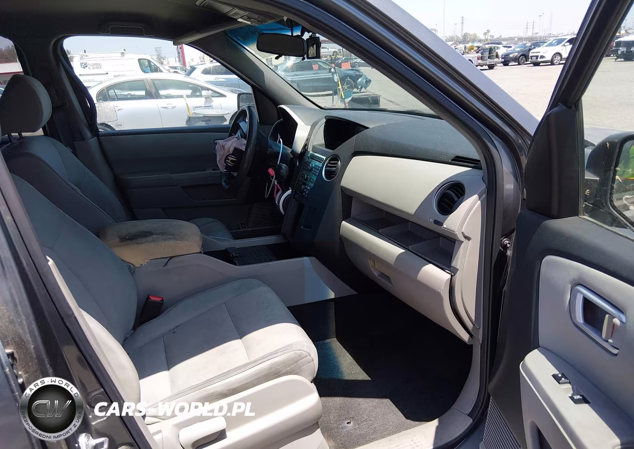 2011 Honda Pilot Lx VIN:5FNYF3H20BB007642 - 5